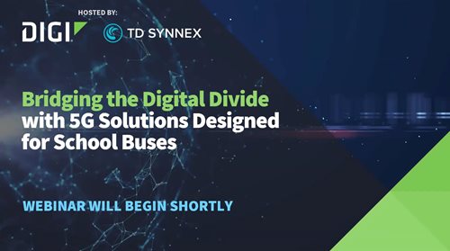 Bridging the Digital Divide with 5G Solutions Designed for School Buses