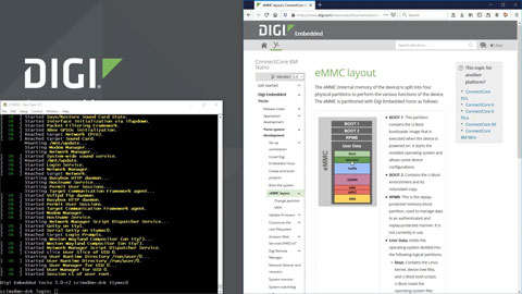 Digi ConnectCore Firmware Update Demo