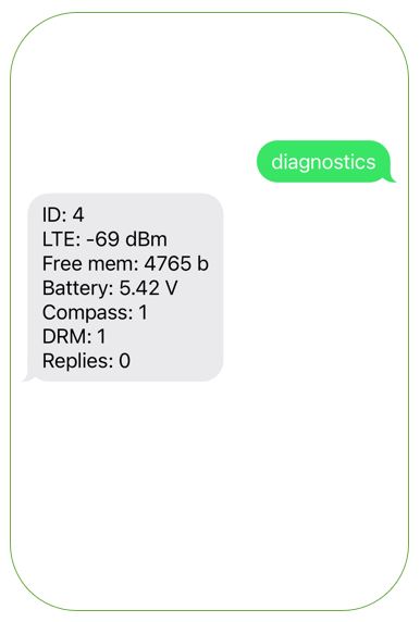 Earth Rover diagnostics