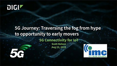 Digi, Vodafone and BICS Share Knowledge in 5G IoT Webinar